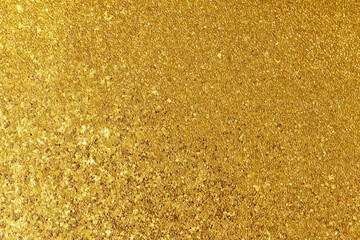 Wall Mural - golden textured glitter background