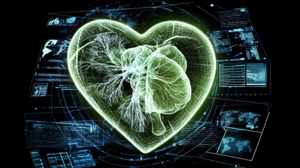 Poster - Digital Heart Visualization of Cardiac System and Data