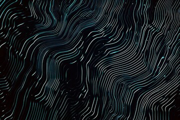 abstract close-up of a glowing blue digital circuit board, showcasing intricate connections and tech
