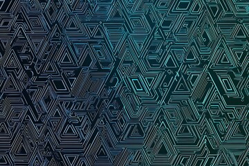 abstract close-up of a glowing blue digital circuit board, showcasing intricate connections and tech