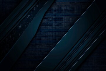 abstract close-up of a glowing blue digital circuit board, showcasing intricate connections and tech