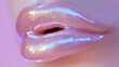 © Roman - Beautiful lip gloss. Generative AI