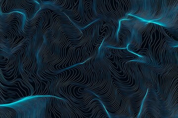 abstract close-up of a glowing blue digital circuit board, showcasing intricate connections and tech
