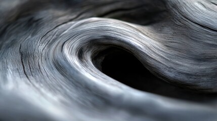 Wall Mural - the image is of a piece of wood with a spiral pattern