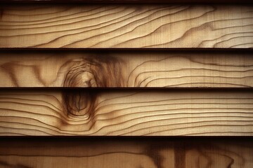 Wall Mural - Natural Wood Texture with Horizontal Planks for Rustic Design