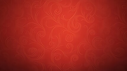 Poster - Elegant Red Swirl Background Texture Design