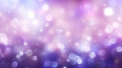 Poster - Abstract Purple Bokeh Background with Soft Blurred Lights Perfect for Holiday Themes and Creative Projects