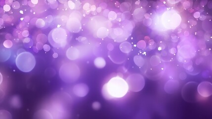 Poster - Vibrant Purple Bokeh Background for Holiday Celebrations, Perfect for Abstract Designs and Festive Occasions in Creative Projects