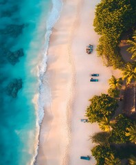 Canvas Print - beach