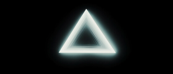 Poster - Angular triangular spark overlay texture on a black background with modern design elements