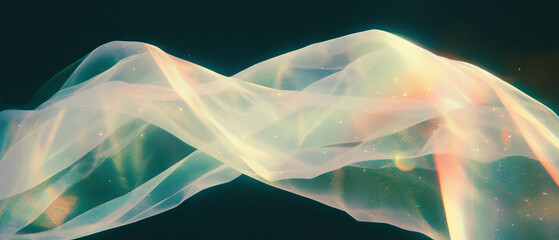 Poster - Subtle light leaks and flares create an atmospheric film overlay texture