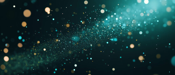 Poster - Fine powdery dust texture with soft light creating a velvety backdrop on dark surface