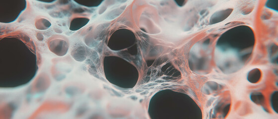Poster - Intricate macro view of fractal texture revealing unique patterns and structures