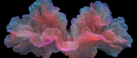 Poster - Mesmerizing fractal overlay with zoom effect showcasing dynamic movement on a dark backdrop