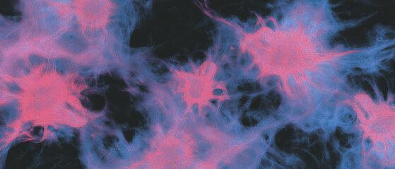 Aufkleber - Fractal texture with zoom effect showcasing infinite detail and repeating patterns