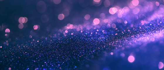 Poster - Glitter texture with gradient effect and smooth transitions against a black background