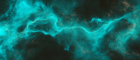 Poster - Dynamic electric discharge illuminated by a bluish white glow against a dark backdrop