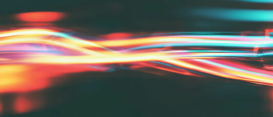 Poster - Overlay texture with blurred lines creating a soft and gentle look on a dark background