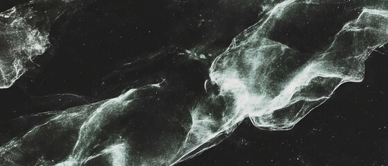 Poster - Elegant line texture overlay on black background showcasing an organic artistic style