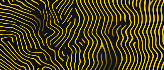 Poster - Bold line texture overlay with thick patterns against a black background
