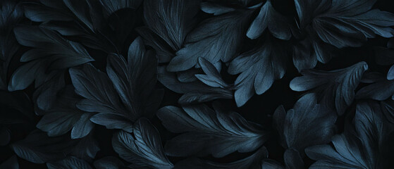 Aufkleber - Elegant embossed paper texture overlay on a black background with message space