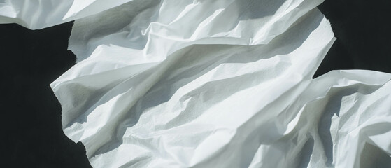 Aufkleber - Textured paper overlay with tactile surface against a dark background for design applications