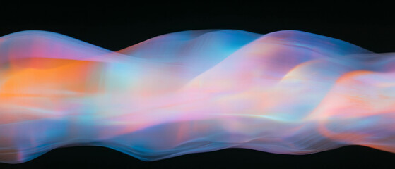 Aufkleber - Textured smoke overlay creating atmospheric depth against a black background