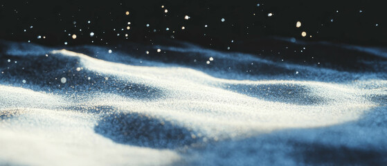 Poster - Enhanced dust texture with a clear center and detailed overlays against a black background