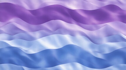 Poster - Abstract Wavy Background in Shades of Purple and Blue Creating a Serene and Soothing Atmosphere with Smooth Textures and Fluid Motion for Artistic Projects