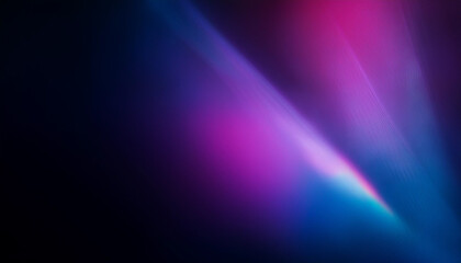 Wall Mural - Purple blue pink abstract ultraviolet defocused radiance soft texture background. Dark black empty space. Neon blur glow. Color light overlay. Copy space.