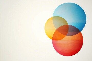 Poster - Modern Overlapping Circle Infographic Layout in Contemporary Design Style
