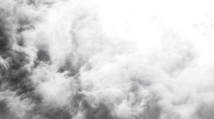 Poster - Dense gray smog was floating everywhere.