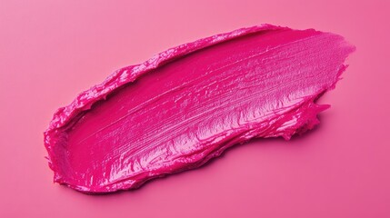 Poster - Bright fuchsia pink background with a glossy, vibrant finish.