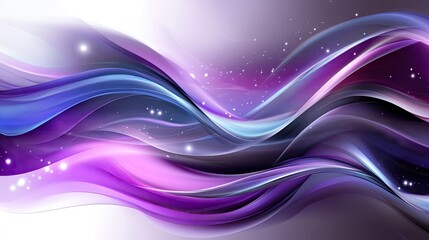 Wall Mural - Vibrant purple background with bold color transitions and subtle shine.