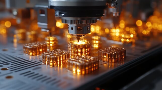 Precision 3D printing of electronic connectors in progress
