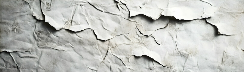 Poster - Distressed paper poster background with creases and rough layers  -