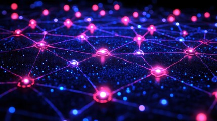 Poster - Abstract Network Connections: Digital Nodes and Interconnections