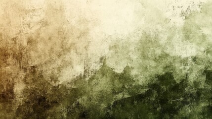 Poster - Abstract background texture with olive green, beige and brown tones. The image features a mottled, speckled effect with varying shades of green and