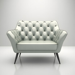 Wall Mural - white sofa in a room