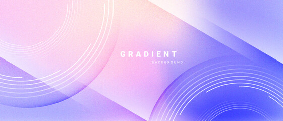 Modern pastel gradient abstract design with geometric lines.