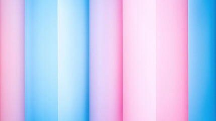 Leinwandbilder - Soft pastel colors blend seamlessly in vertical stripes, creating calming and serene atmosphere