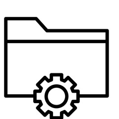 Poster - data management vector icon