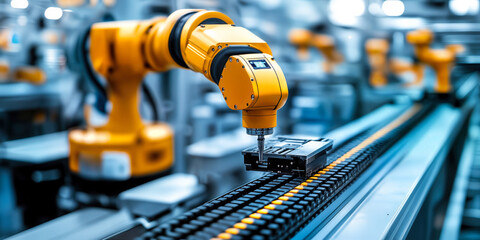 Poster - ai-powered industrial robotics enhancing efficiency and safety in manufacturing processes