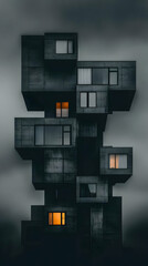 Wall Mural - Abstract Architecture Building Illustration