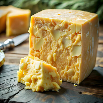 The Perfect Bite Sharp and Crumbly Cheddar