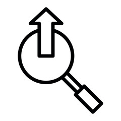 Poster - seo-research vector icon