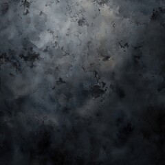 Wall Mural - Dark abstract textured background with deep gray tones and subtle highlights