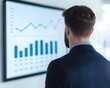 ©  Green Creator - Professional presenting ESG environmental, social, governance compliance data on a projector screen