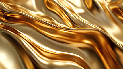 Poster - shiny brushed gold texture background 