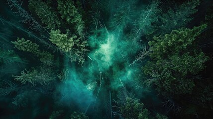 natural phenomenon in canadian boreal forest